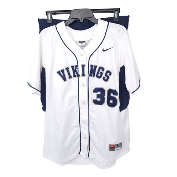 Nike Other - Nike Team Outfit Womens XL Shirt & Pants 2 Piece Set Jersey Capri Logo Vikings